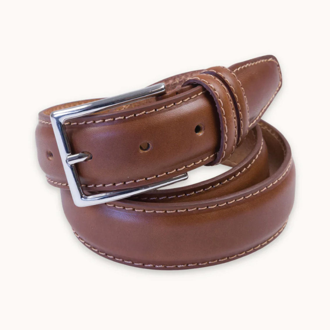 Cognac Leather Belt